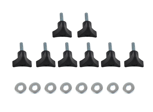 Jeep TJ Hardtop Screws 97 Wrangler TJ-02 Textured Black Kentrol