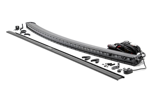 50 Inch Black Series LED Light Bar - Curved - Single Row