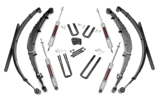 4 Inch Lift Kit - Rear Springs - Ford F-250 4WD (1977-1979)