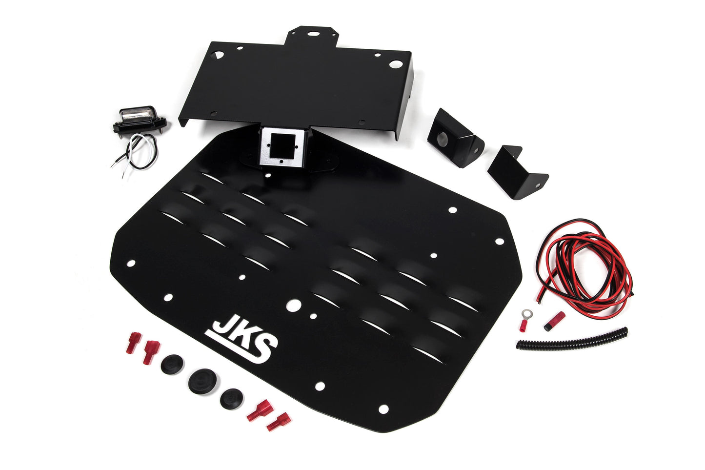 Tailgate Vent Cover with License Plate and Camera Mount | Wrangler JL