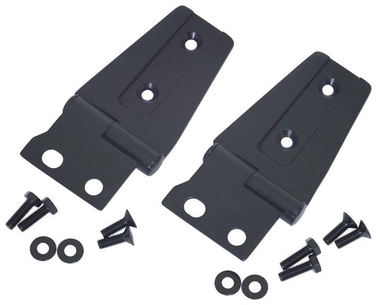 Jeep JK Hood Hinge Pair 07-18 Wrangler JK Textured Black Kentrol