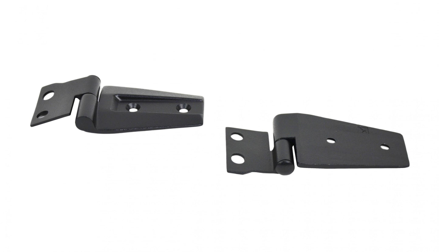 Jeep JK Hood Hinge Pair 07-18 Wrangler JK Textured Black Kentrol