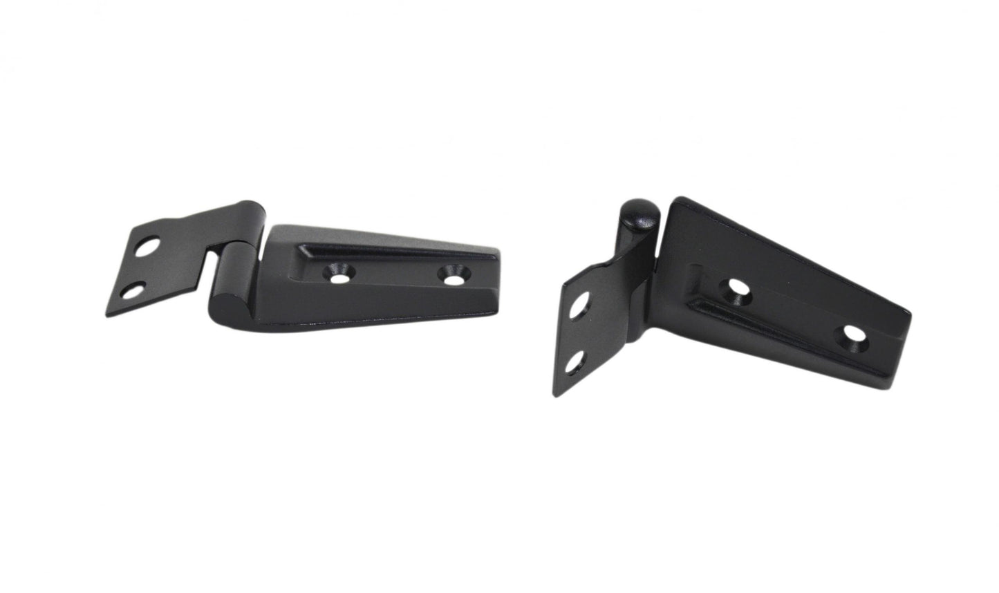 Jeep JK Hood Hinge Pair 07-18 Wrangler JK Textured Black Kentrol