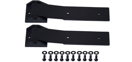 Jeep JK Tailgate Hinge Pair 07-18 Wrangler JK Textured Black Kentrol