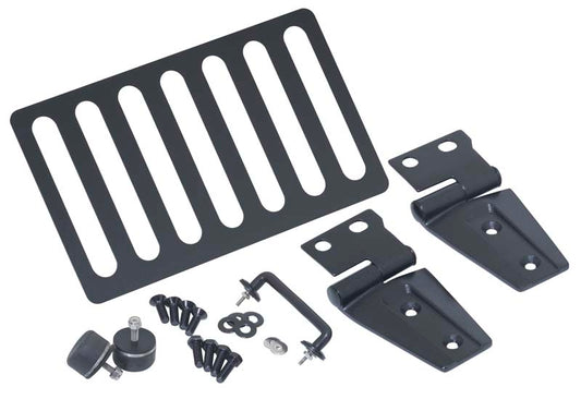 Jeep JK Hood Kit Without Hood Catch 07-18 Wrangler JK Textured Black Kentrol