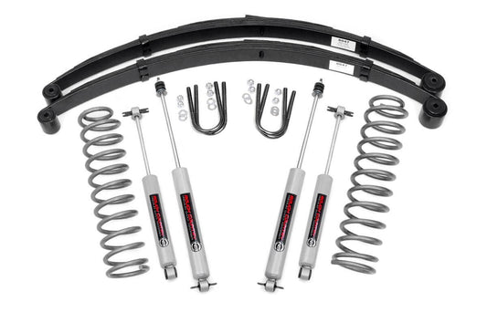 3 Inch Lift Kit - RR Springs - Jeep Cherokee XJ 2WD/4WD (1984-2001)