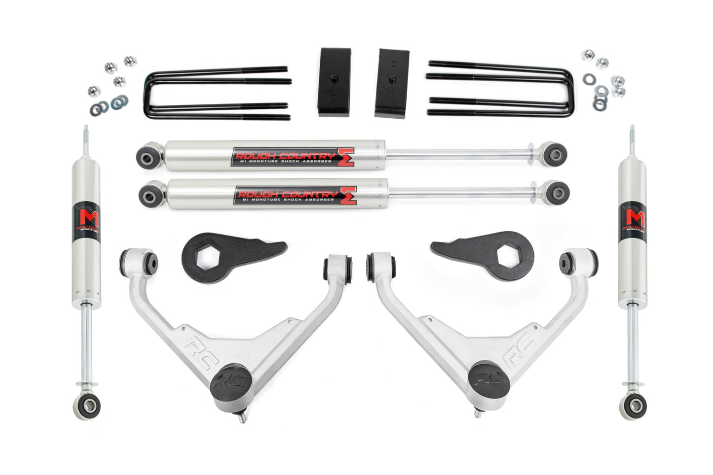 3 Inch Lift Kit - FT Code - M1 - Chevy/GMC Sierra/Silverado 2500 HD Suburban/Yukon XL 2500 (01-10)