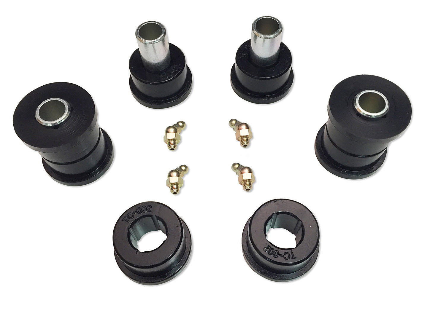 Replacement Upper Control Arm Bushings & Sleeves 05-Up Toyota Tacoma 4x4 & 2WD PreRunner 03-Up Toyota 4Runner 4x4 07-14 Toyota FJ Cruiser For Tuff Country Lift Kits Tuff Country