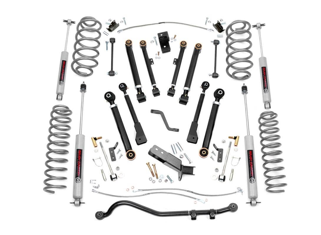 4 Inch Lift Kit - X-Series - Jeep Wrangler TJ (97-06)/Wrangler Unlimited (04-06)