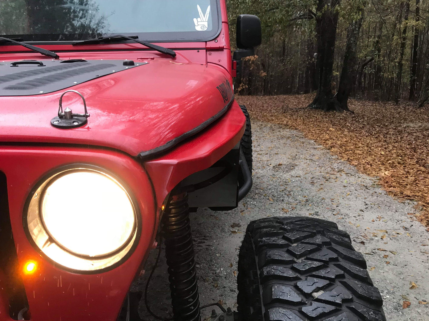 Jeep TJ Fenders 0 Inch Flare No Inner Fender Highline 97-06 Wrangler TJ/LJ Pair Motobilt