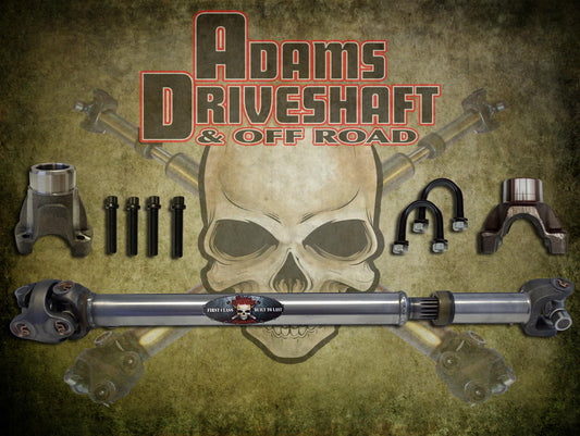 Adams Driveshaft JL Rear 1310 CV Driveshaft Sahara 2 Door Extreme Duty Series