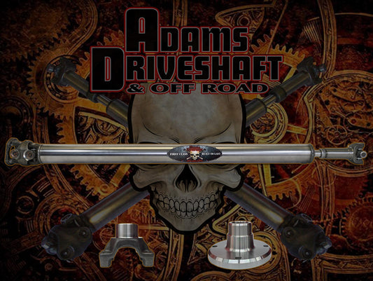 Adams Driveshaft JT Gladiator Sport Rear 1 Piece 1350 CV Driveshaft Extreme Duty Series