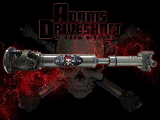 Adams Driveshaft LJ Rubicon Rear 1310 CV Driveshaft With 1330 Rear Pinion Extreme Duty Series