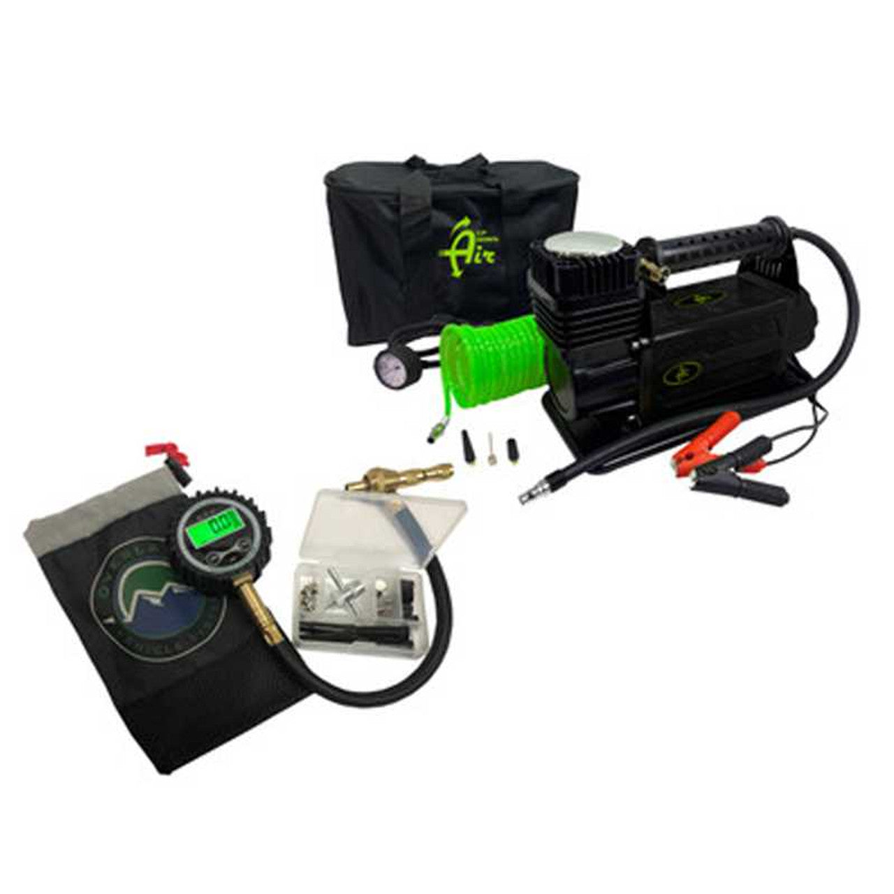 Air Compressor System 5.6 CFM and Digital Tire Deflator - Combo Kit