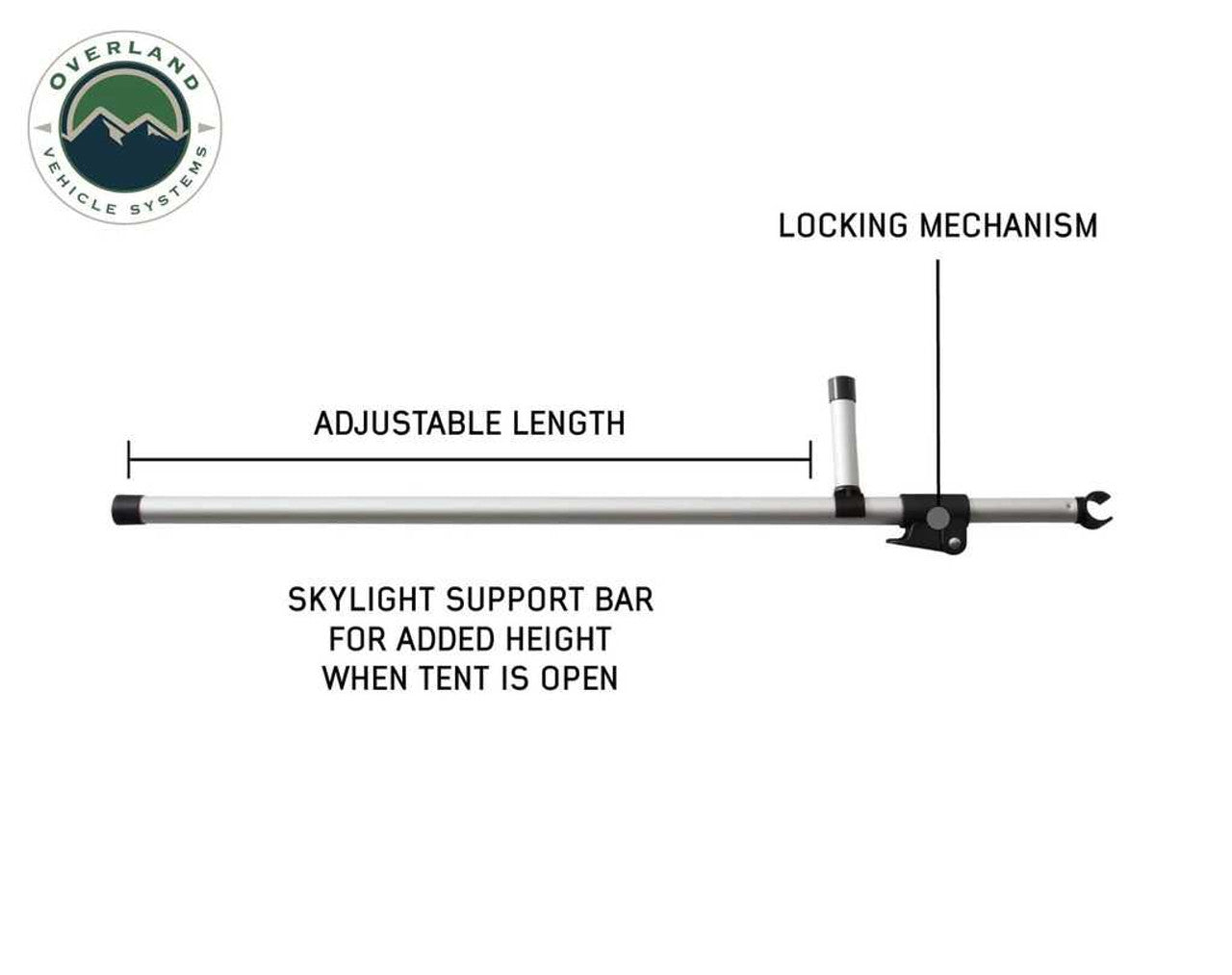 HD Bushveld II Roof Top Tent Replacement Skylight Brace