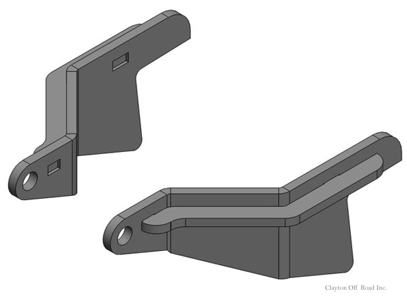 Jeep High Steer Swaybar Mount 1984-2006, TJ/LJ/XJ/ZJ Clayton Off Road