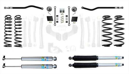 Jeep Wrangler JL 2.5 Inch Diesel Enforcer Lift Stage 1 Plus with Bilstein Shocks EVO Manufacturing