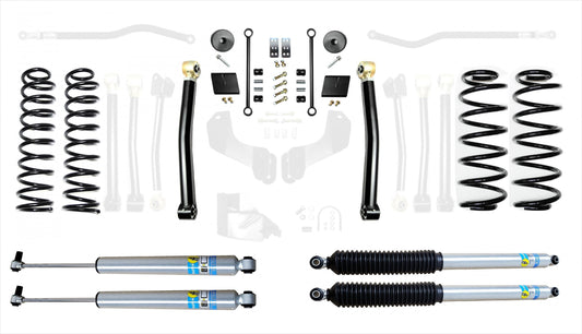 Jeep Wrangler JL 2.5 Inch Enforcer Lift Stage 2 with Bilstein Shocks EVO Manufacturing