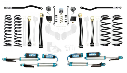 Jeep Wrangler JL 2.5 Inch Diesel Enforcer Lift Stage 3 Plus with EVO SPEC King 2.5 Inch Shocks with Adjusters EVO Manufacturing