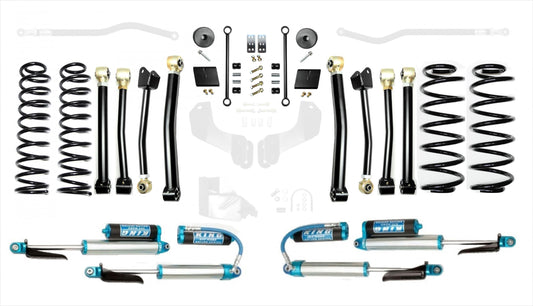 Jeep Wrangler JL 2.5 Inch Diesel Enforcer Lift Stage 4 with EVO SPEC King 2.5 Inch Shocks with Adjusters EVO Manufacturing