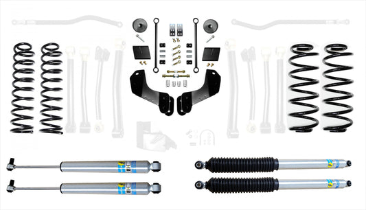 Jeep Wrangler JL 2.5 Inch Diesel Enforcer Overland Lift Stage 1 with Bilstein Shocks EVO Manufacturing