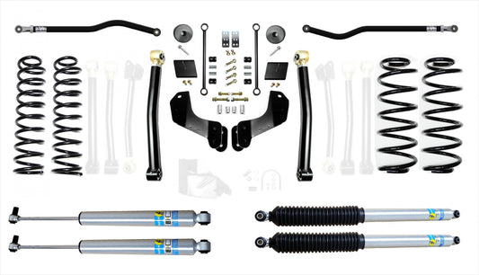 Jeep Wrangler JL 2.5 Inch Diesel Enforcer Overland Lift Stage 2 Plus Bilstein Shocks EVO Manufacturing