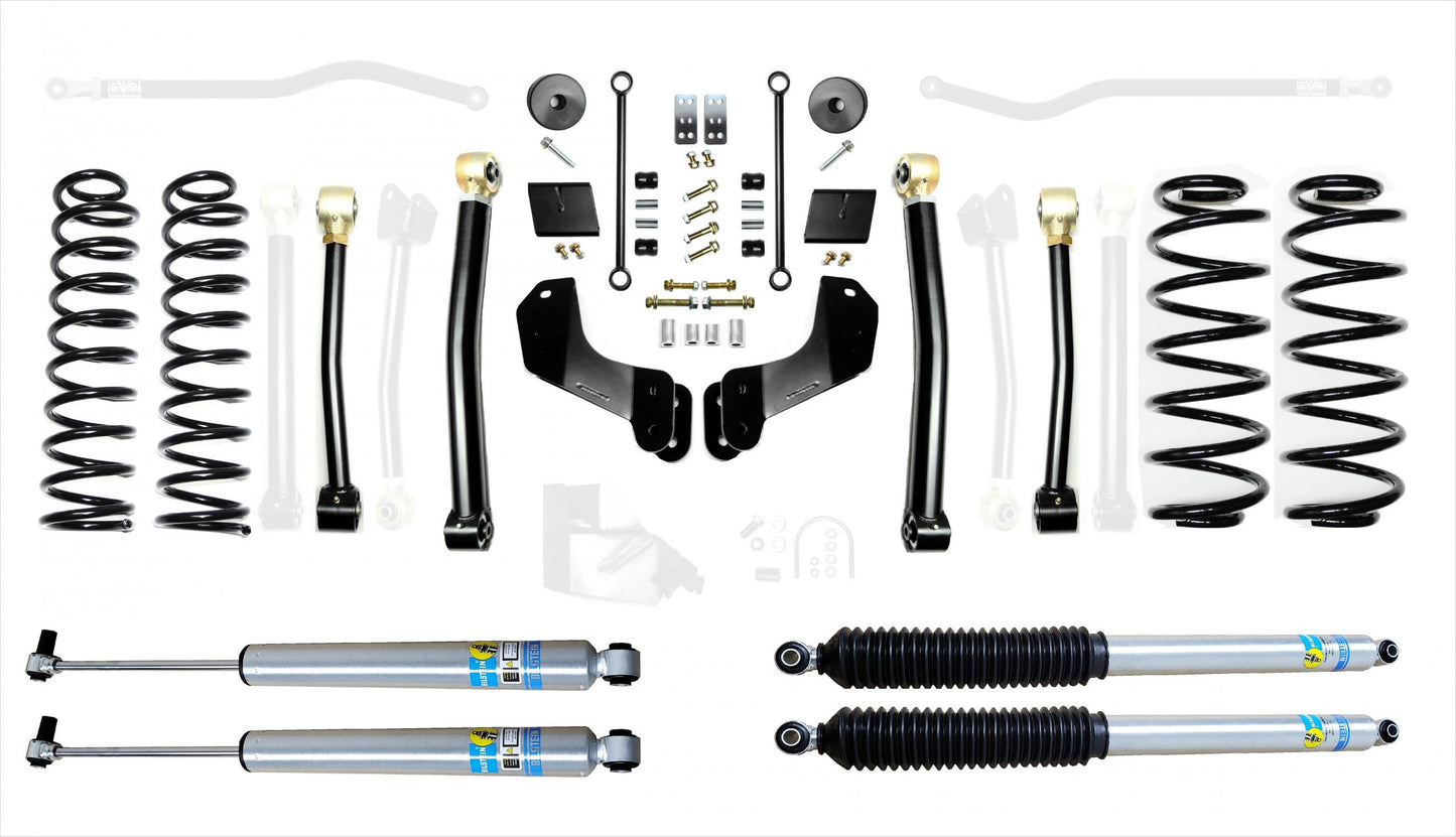 Jeep Wrangler JL 2.5 Inch Diesel Enforcer Overland Lift Stage 3 with Bilstein Shocks EVO Manufacturing