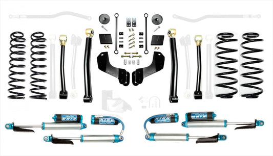 Jeep Wrangler JL 2.5 Inch Diesel Enforcer Overland Lift Stage 3 with EVO SPEC King 2.5 Inch Shocks with Adjusters EVO Manufacturing