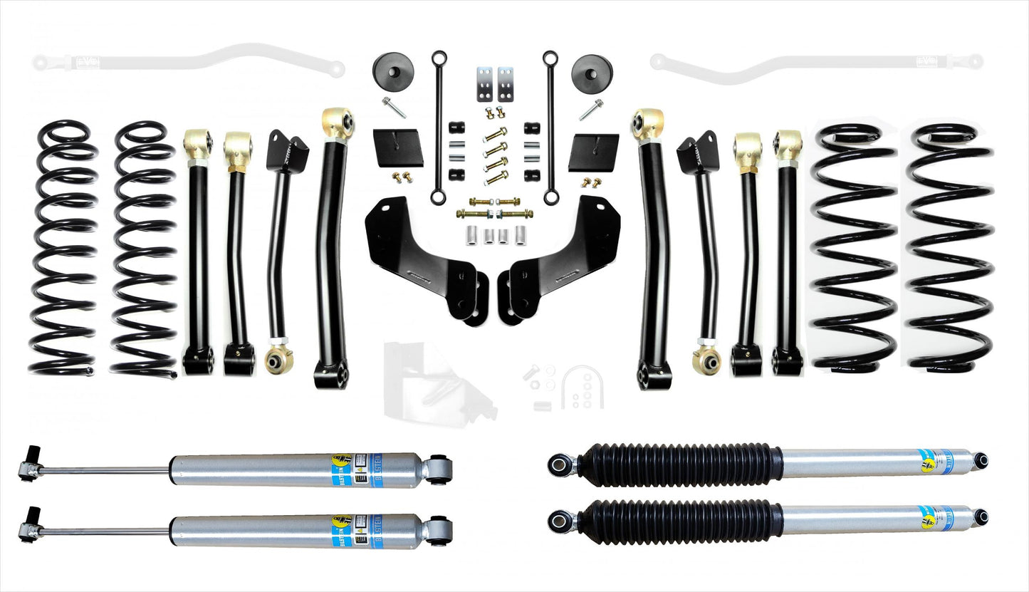 Jeep Wrangler JL 2.5 Inch Diesel Enforcer Overland Lift Stage 4 with Bilstein Shocks EVO Manufacturing