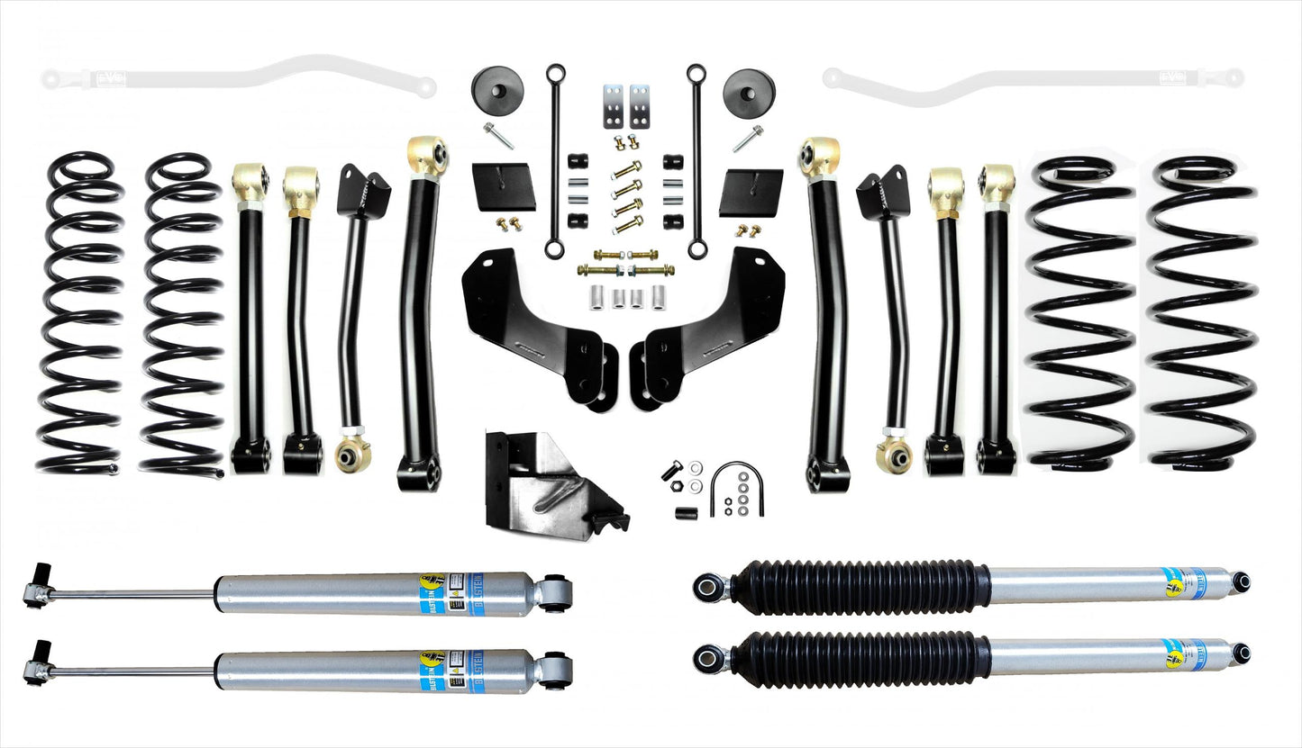 Jeep Wrangler JL 3.5 Inch Enforcer Overland Lift Stage 4 w/ Bilstein Shocks EVO Manufacturing