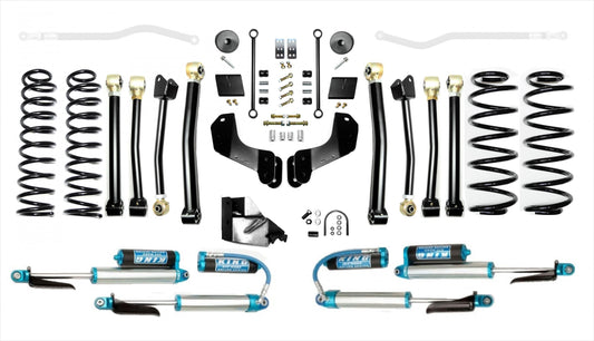 Jeep Wrangler JL 3.5 Inch Enforcer Overland Lift Stage 4 w/EVO SPEC King 2.5 Inch Shocks with Adjusters EVO Manufacturing