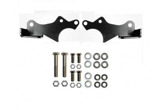 Jeep JL Protek Front Shock Relocation Brackets Black 18-Present Wrangler JL EVO Manufacturing