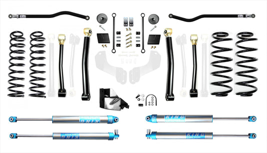 Jeep Wrangler JL ECO Diesel 4.5 Inch Enforcer Lift Stage 3 Plus with EVO SPEC KING 2.0 Inch Shocks EVO Manufacturing