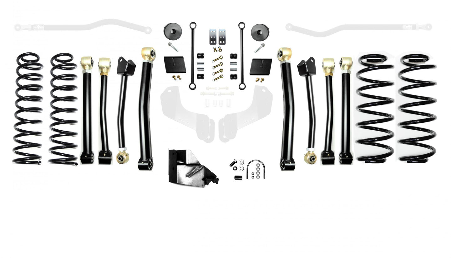 Jeep Wrangler JL ECO Diesel 4.5 Inch Enforcer Lift Stage 4 EVO Manufacturing