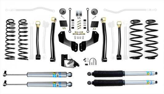 Jeep Wrangler JL 4.5 Inch Enforcer Overland Lift Stage 3 with Bilstein Shocks EVO Manufacturing