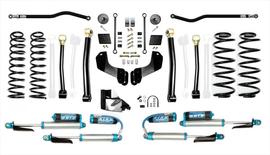 Jeep Wrangler JL Diesel 4.5 Inch Enforcer Overland Lift Stage 3 Plus w/ EVO SPEC King 2.5 Inch Shocks with Adjusters EVO Manufacturing