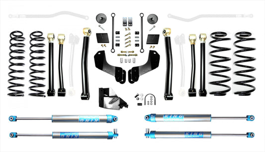 Jeep Wrangler JL 4.5 Inch ECO Diesel Enforcer Overland Lift Stage 4 with EVO SPEC King 2.0 Inch Shocks EVO Manufacturing