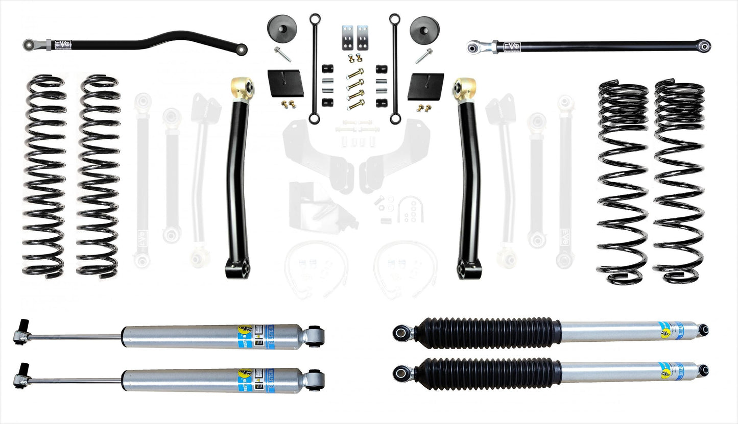 Jeep Gladiator JT 2.5 Inch Heavy Duty Enforcer Lift Stage 2 Plus w/ Bilstein Shocks EVO Manufacturing