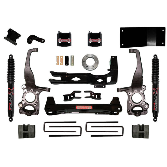 Suspension Lift Kit w/Shock 4.5 Inch Lift w/Black MAX Shocks 15-19 Ford F-150 Skyjacker