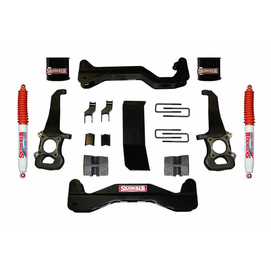 Suspension Lift Kit w/Shock 6 Inch Lift 04-08 Ford F-150 Skyjacker