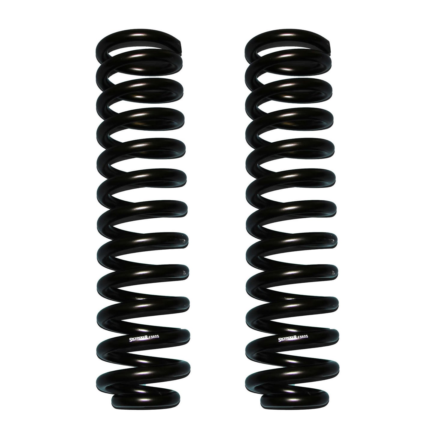 Softride Coil Spring Set Of 2 Front w/6 Inch Lift Black 05-18 Ford F-350/F-250 Super Duty Skyjacker