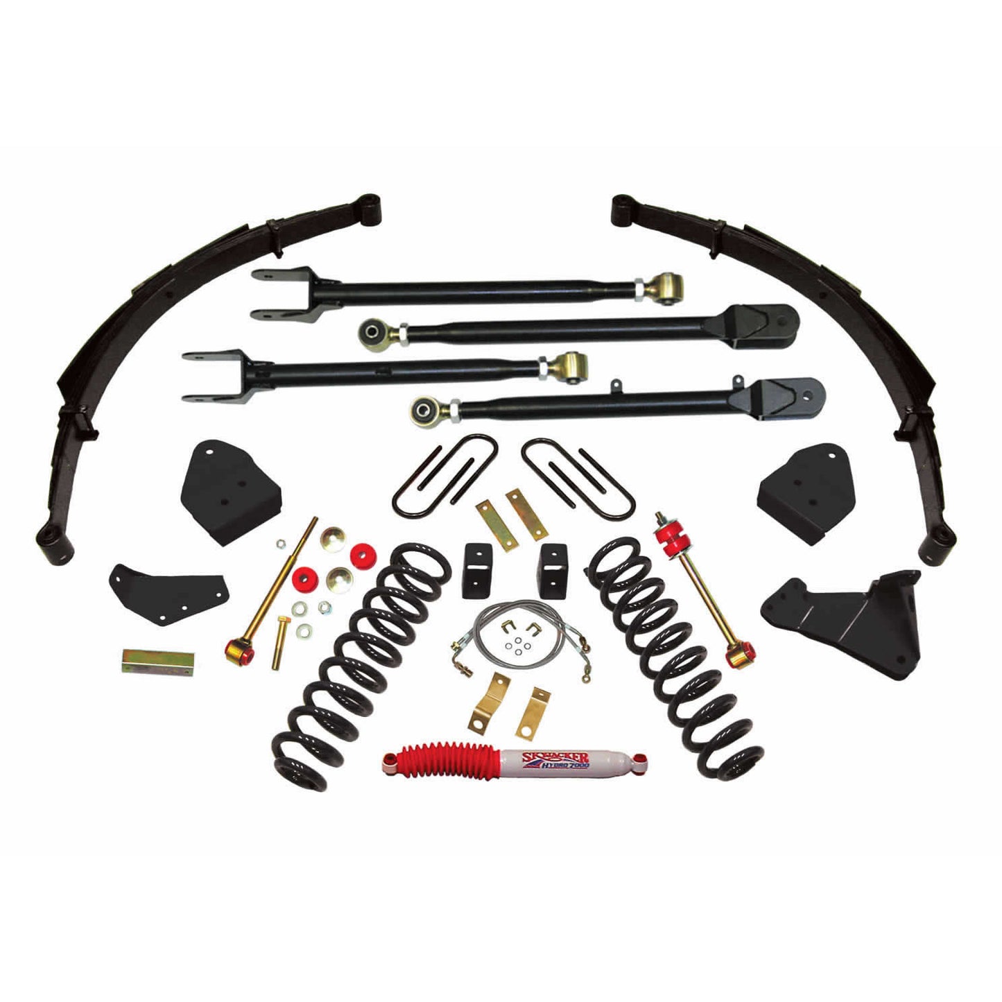 Lift Kit 6 Inch Lift System with Softride Coil Springs 05-07 Ford F-250 Super Duty Skyjacker