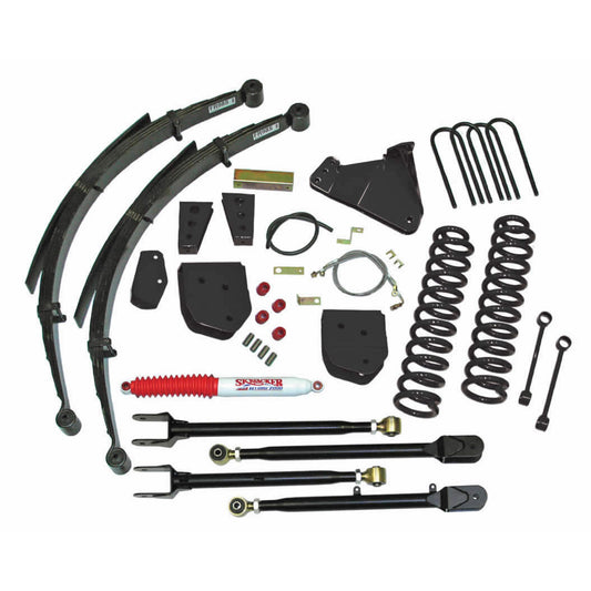 Class II Lift Kit 8.5 Inch Lift Includes Front Coil Springs Rear Springs 05-06 Ford F-350 Super Duty 05-07 Ford F-250 Super Duty Skyjacker