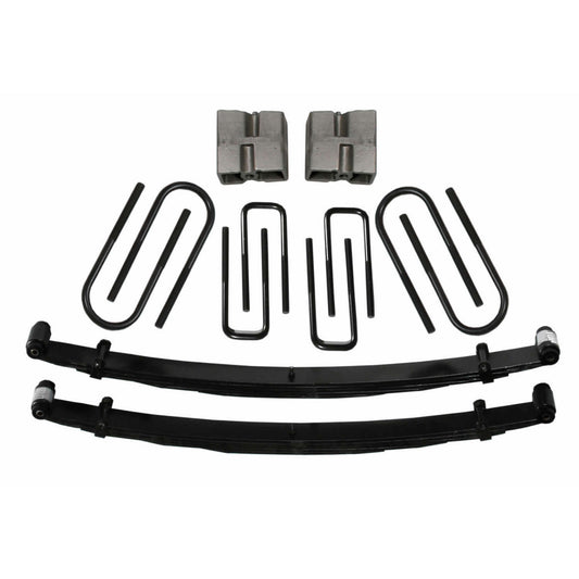 Lift Kit 6 Inch Lift 77-79 Ford F-250 Includes Front Leaf Springs Front/Rear U Bolt Kits Spring Bushing Kit Rear Block Skyjacker