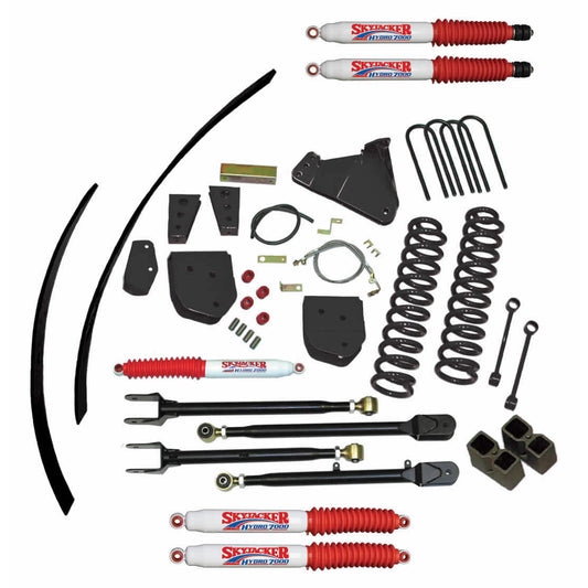 Suspension Lift Kit w/Shock 8.5 Inch Lift 4-Link Conversion 08-10 Ford F-250 Super Duty Skyjacker