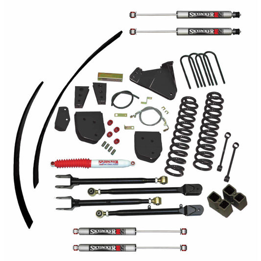 Suspension Lift Kit w/Shock M95 Performance Shocks 8.5 Inch Lift 4-Link Conversion 08-10 Ford F-250 Super Duty Skyjacker