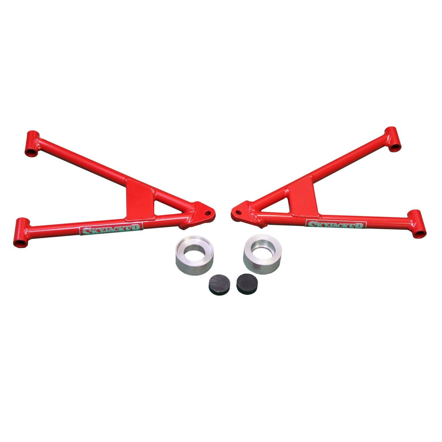 Forward A-Arm Kit 05-12 Polaris Ranger Incl. Front Lower A-Arms Front Strut Spacers 1 Inch Front Lift Skyjacker