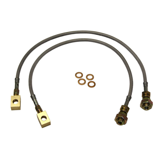 Stainless Steel Brake Line 70-78 Blazer/Pickup Front 7200 GVWR Or Less Lift Height 3-4 Inch Pair Skyjacker