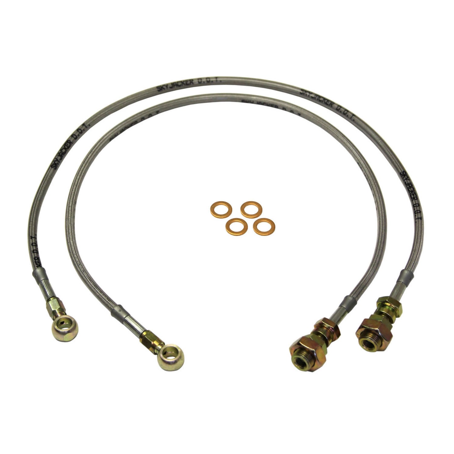 Stainless Steel Brake Line 70-78 Suburban Chevy/GMC Front 8600 GVWR Or Greater Lift Height 6-8 Inch Pair Skyjacker