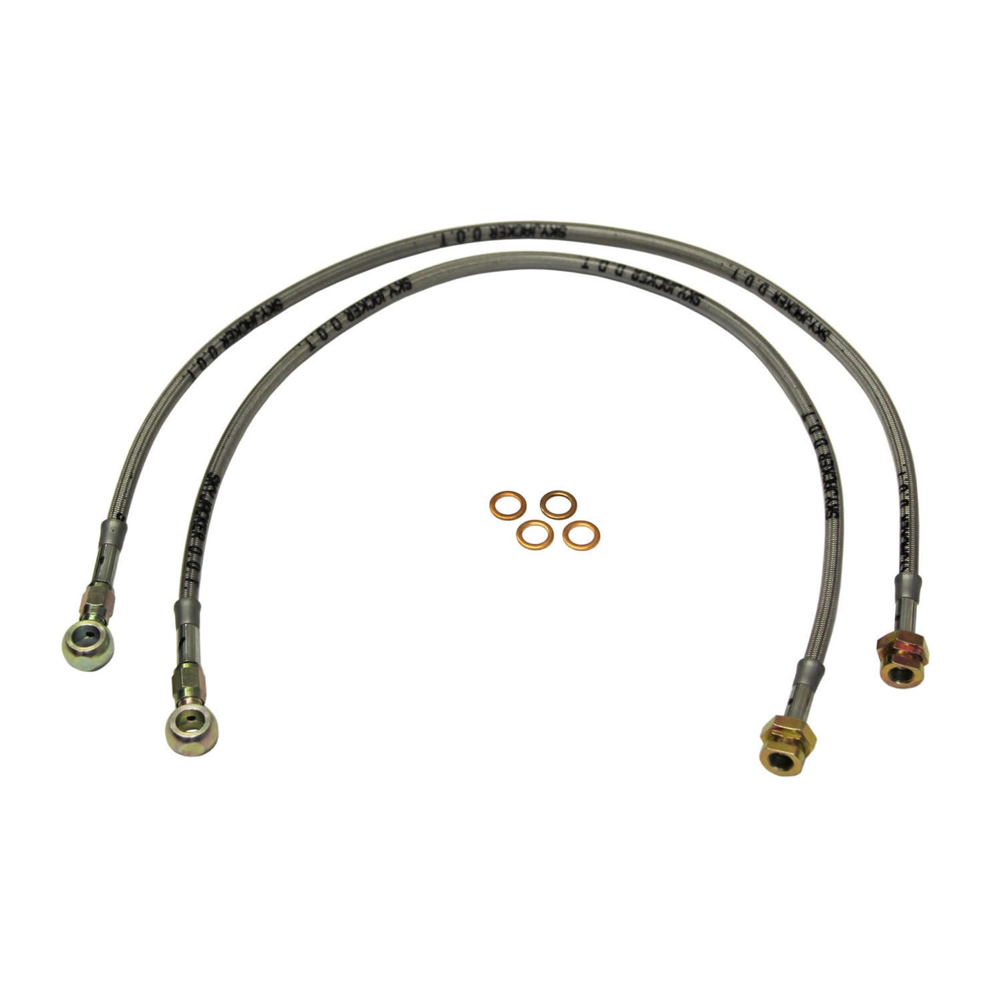 Stainless Steel Brake Line 79-91 Suburban Chevy/GMC Front 8600 GVWR Or Greater Lift Height 6-8 Inch Pair Skyjacker